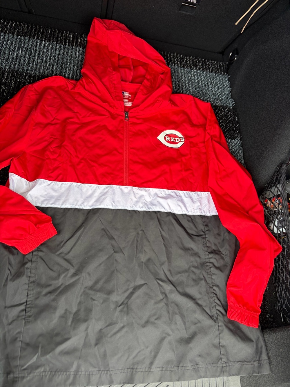 Majestic genuine merchandise MLB Cincinnati Reds windbreaker jacket men’s large